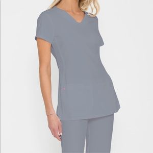 HeartSoul Scrubs Set Size Medium in Grey color